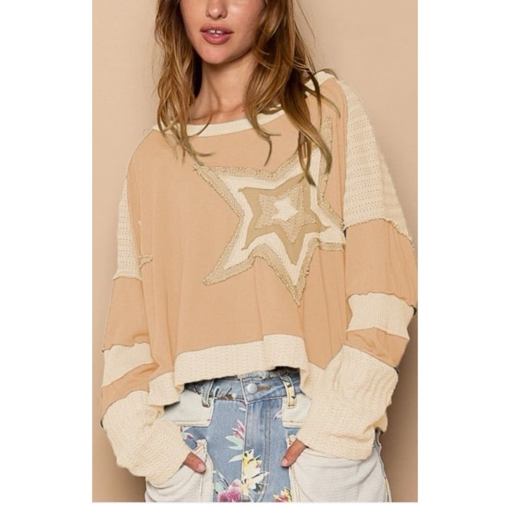 POL Star cropped top size Meduim